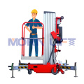 One Man Lift Aluminum Work Platform Aluminum Alloy Lifter Platform Vertical Single Mast Lift Electric Personal Lift